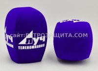 Ветрозащита для микрофона AKG P3 S с логотипом Луч ТВ Альметьевск