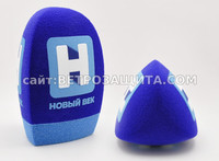 Ветрозащита для микрофона с логотипом Новый Век Ветрозащита для микрофона с логотипом Новый Век