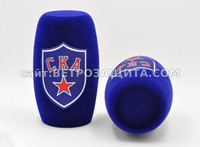 Ветрозащита для микрофона Sennheiser SKM-100-835 с логотипом СКА