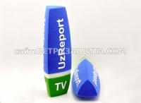 Ветрозащита модель Y17 для микрофона с логотипом UzReport TV