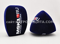 Ветрозащита для микрофона Sennheiser e835 с логотипом MSK1RU