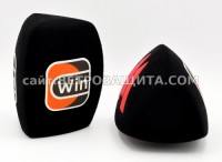 Ветрозащита трёхгранная для микрофона с логотипом Win