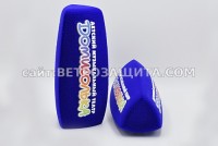 Wind shield for Sennheiser SKM 100 G4-G microphone with Domisolka logo