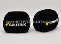 Wind shield for ZOOM H1n microphone with Sputnik logo