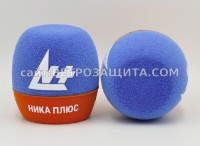 Windscreen for Audio-Technica ATR30 microphone with Nika Plus logo