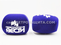 Ветрозащита для микрофона Olympus VN-7800 с логотипом FM Север 87.5