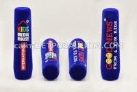 Windproof microphone with Kids media house logo