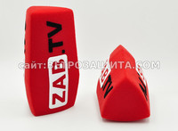 Ветрозащита для микрофона Sennheiser MD 42, форма трёхгранная, с логот