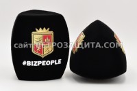 Windproof microphone Shure pgx2 beta58 with BIZPEOPLE logo