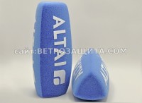 Windscreen for Rode Reporter microphone with Altai TV logo