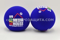 Shure VP64AL microphone wind shield with Kids media house logo