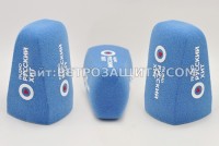 Ветрозащита для микрофона RØDE NT1-A с логотипом Радио Русский Хит