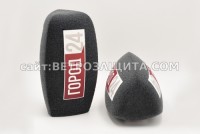 Windscreen for Sennheiser EW135-p microphone with CITY 24 logo