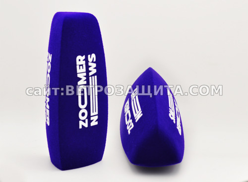 Ветрозащита для микрофона Sennheiser MD 42 с логотипом Zoomer news