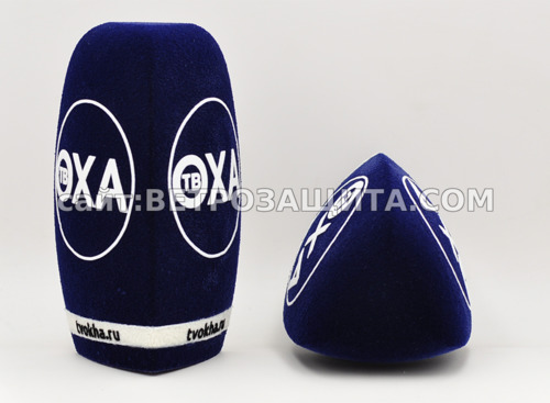 Ветрозащита для микрофона Sennheiser ew 135P G4-A с логотипом ОХА ТВ