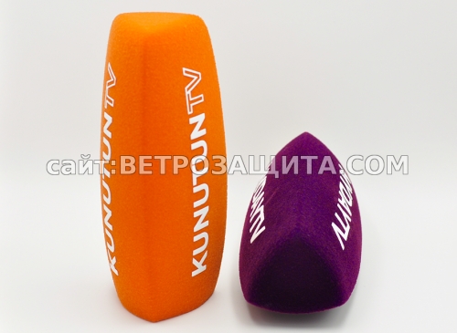 Ветрозащита для микрофона с логотипом KUNTUN TV