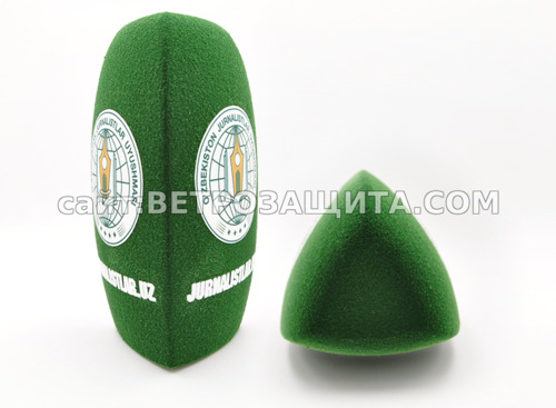 Ветрозащита для микрофона Saramonic UwMic9 с логотипом Jurnalist