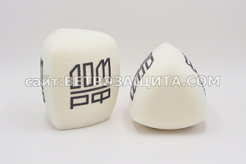 Windscreen for Shure SM58 microphone with Dom.RF logo