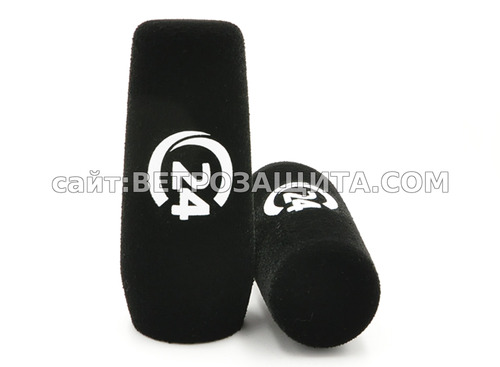 Ветрозащита для микрофона с логотипом Саратов 24