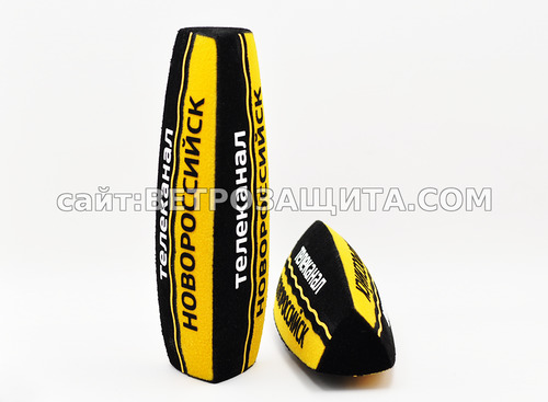 Ветрозащита для микрофона RØDE NTG2 с логотипом  Телеканал Новороссийс