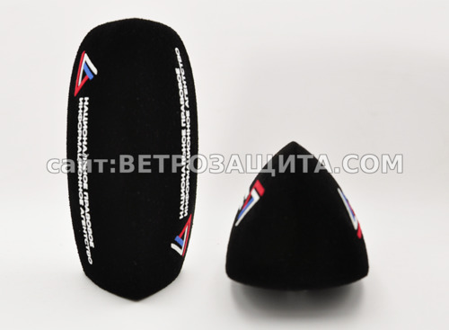 Ветрозащита для микрофона Sennheiser MD 46 с логотипом НПИА