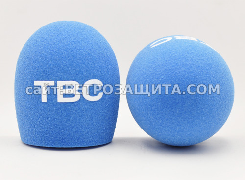 Ветрозащита для микрофона beyerdynamic m59 с логотипом ТВС