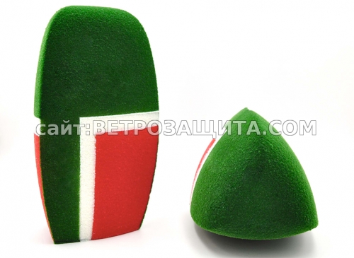 Ветрозащита для микрофона Sennheiser MD 46 с логотипом ЧГТРК Грозный