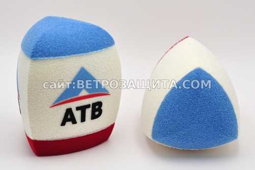 Ветрозащита для микрофона Sennheiser E 835-S с логотипом АТВ