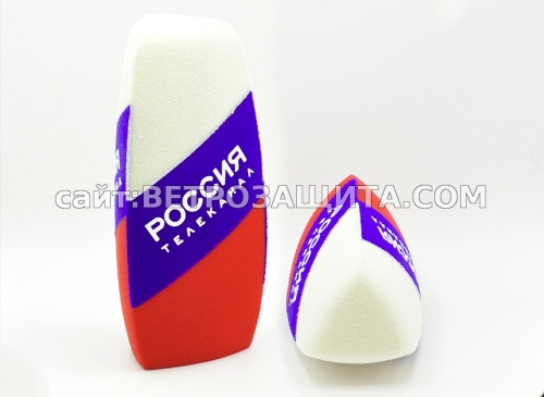 Ветрозащита для микрофона Sennheiser md42/md46 с логотипом Телеканал Р