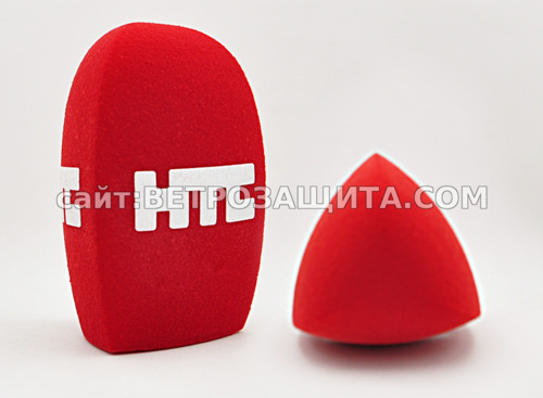 Ветрозащита для микрофона Sennheiser e835 с логотипом НТС