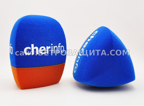 Ветрозащита для микрофона Sennheiser MD 46 с логотипом Cherinfo