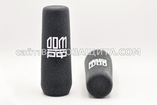 Windscreen for Sennheiser MKE 600 microphone with RF House logo