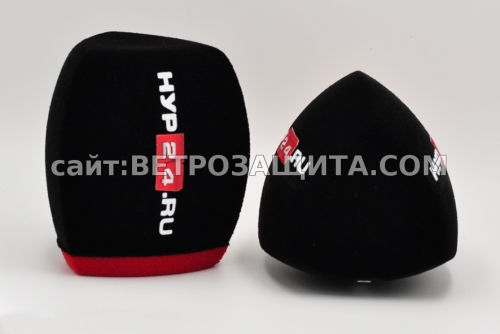 Wind protection for the Sennheiser MD 46 microphone with the Nur 24 EN