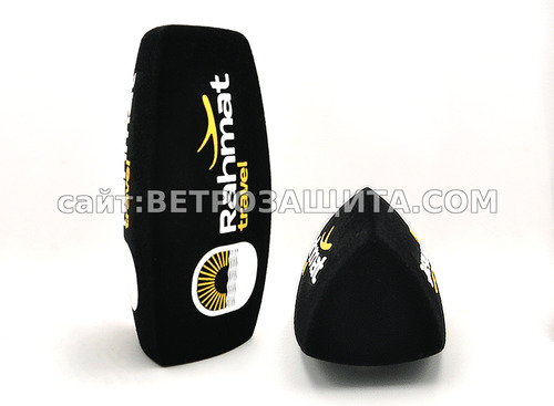 Ветрозащита для микрофона Sensheiser MD46 с логотипом Rahmat travel