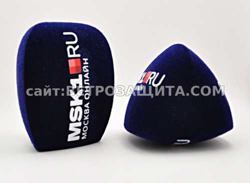 Ветрозащита для микрофона Sennheiser e835 с логотипом MSK1RU