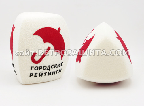Ветрозащита для микрофона Ritmix RDM-155 с логотипом Городские рейтинг