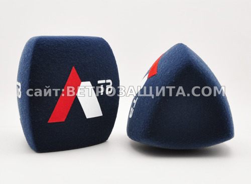 Ветрозащита для микрофона Sennheiser MD 46 с логотипом Лтв - Люберцы т