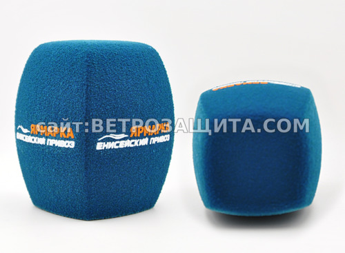 Ветрозащита для микрофона COMICA с логотипом Ярмарка Енисейский привоз