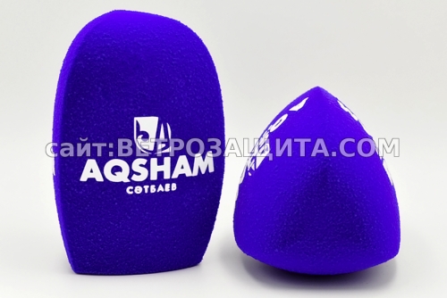 Windscreen for Saramonic UwMic9 HU9 microphone with AQSHAM CETBAEB log