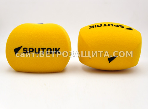 Ветрозащита для микрофона ZOOM H4n Pro с логотипом Sputnik
