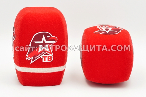 Ветрозащита для микрофона Sennheiser Ветрозащита для микрофона Sennheiser EW100 с логотипом Парк Патриот Ме