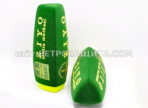 Windscreen for Sennheiser MD 46 microphone with ZiYo UZ logo