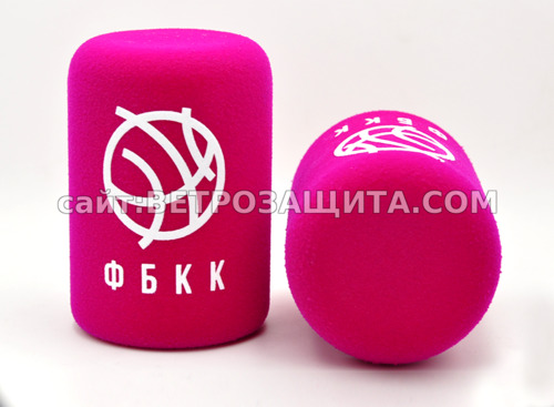 Ветрозащита для микрофона SHURE VP64AL с логотипом ФБКК