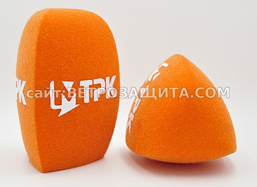 Ветрозащита для микрофона Sennheiser MD 42 с логотипом МТРК