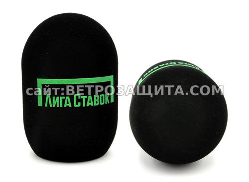 Ветрозащита для микрофона FIFINE T669 с логотипом Лига ставок