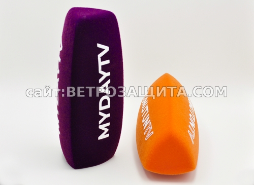 Ветрозащита для микрофона с логотипом MYDAY TV