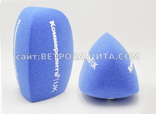 Ветрозащита для микрофона Audio Technica BP4001 с логотипом Комерсантъ