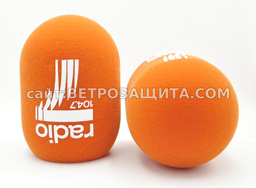 Ветрозащита для микрофона NeumannBCM104 с логотипом  Радио 7