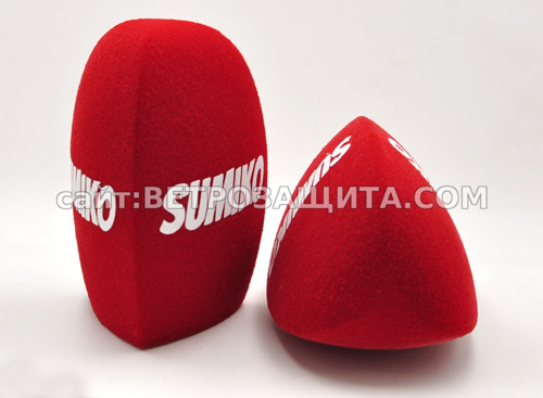 Ветрозащита для микрофона Sennheiser e 945 с логотипом Sumiko