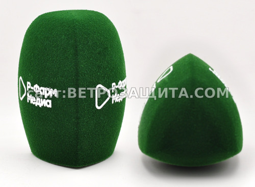 Ветрозащита для микрофона Sennheiser eW G4 с логотипом Р-Фарм Медиа